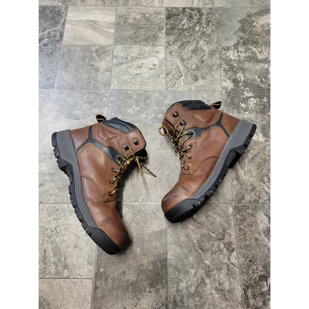 KEEN‎ Utility Work Boots Brown Carbon Toe Leather ASTM F2413-18 Mens 13D